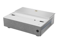 BenQ V7000i - DLP-projektor - laser/fosfor - 3D - 2500 lumen - 3840 x 2160 - 16:9 - 4K - ultrakort kast fikseret objektiv - hvid