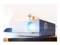 LG CineBeam HU810PW - DLP-projektor - laser - 3840 x 2160 - 16:9 - 4K - Miracast Wi-Fi Display / AirPlay - hvid