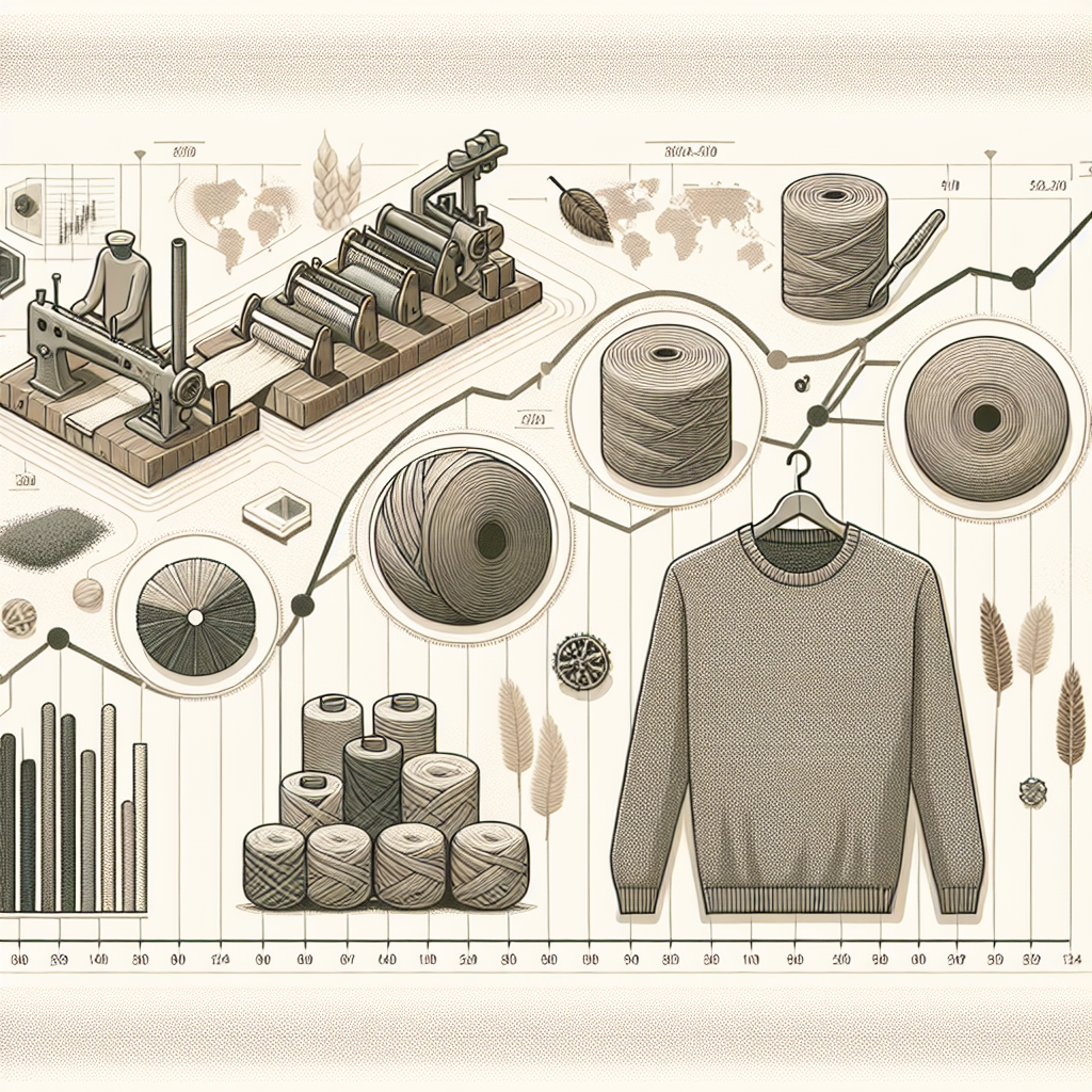 Fra fiber til færdig trøje: Sådan eksploderer verdens tøjproduktion år for år